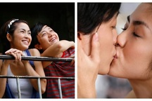 Lương Mạnh Hải chia sẻ loạt ảnh khóa môi nóng bỏng với Tăng Thanh Hà