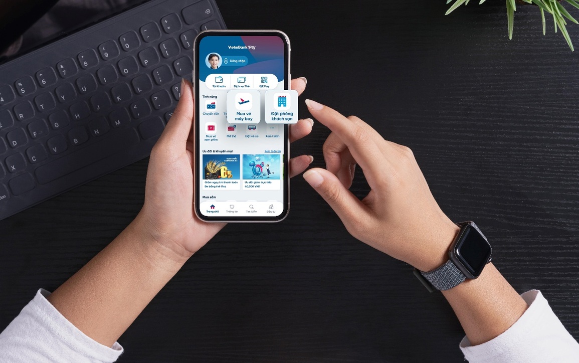 Ứng dụng ngân hàng và ví VNPAY trợ giá tới 200.000 đồng khi đặt phòng khách sạn - 1 Ứng dụng ngân hàng và ví VNPAY trợ giá tới 200.000 đồng khi đặt phòng khách sạn - 1