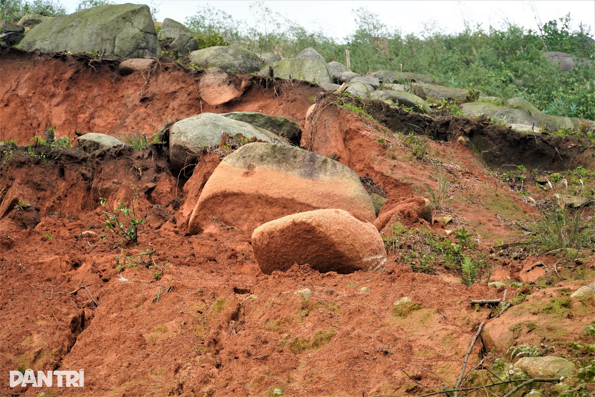 Hàng nghìn m3 đất đá đổ ập xuống, đường 2.000 tỷ đồng tê liệt nhiều ngày - 8 Hàng nghìn m3 đất đá đổ ập xuống, đường 2.000 tỷ đồng tê liệt nhiều ngày - 8