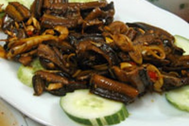 Nguy hiểm lươn xào chưa chín kỹ 