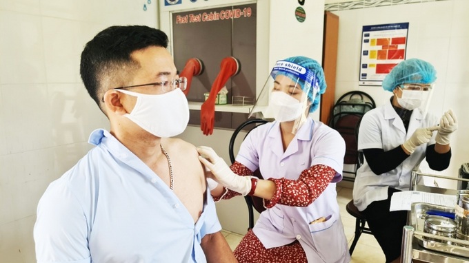 Hình ảnh tiêm vaccine phòng Covid-19 trên địa bàn tỉnh