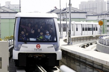 Thượng Hải cho chạy thử tuyến đường sắt đô thị không người lái