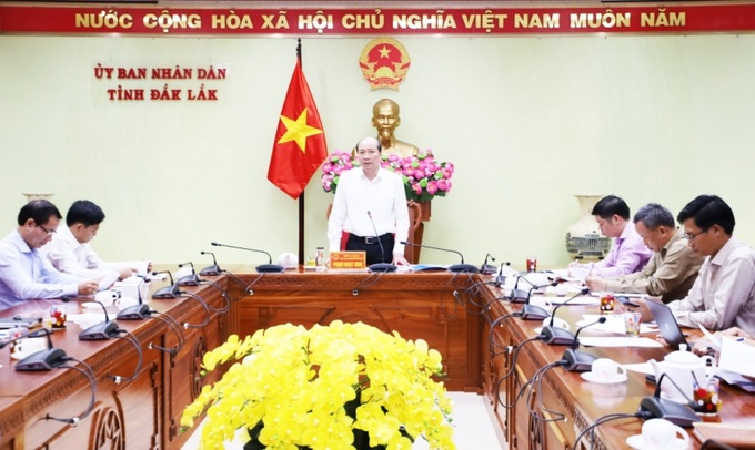 Chủ tịch UBND tỉnh Phạm Ngọc Nghị chủ trì cuộc họp tập trung cho công tác giải phóng mặt bằng, tình hình thực hiện Dự án đầu tư xây dựng đường bộ cao tốc Khánh Hòa – Buôn Ma Thuột giai đoạn 1