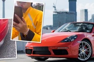Shipper đâm trúng xe sang Porsche, cách hành xử của nữ chủ xe gây sốt mạng