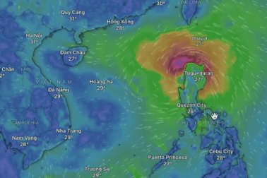 Bão Matmo vào Biển Đông, dự báo đổ bộ Quảng Ninh