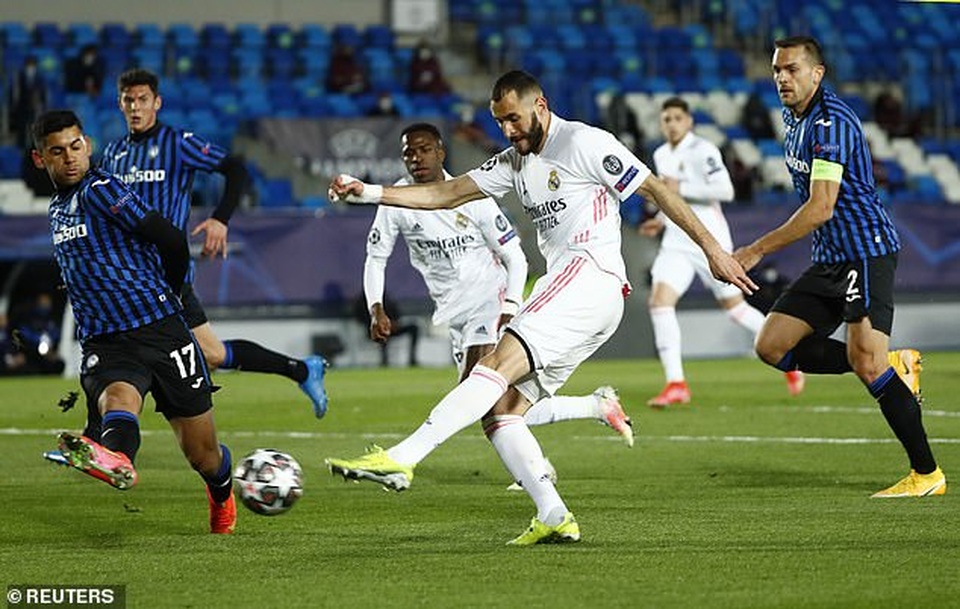 Hạ gục Atalanta, Real Madrid tiến vào tứ kết đầy thuyết phục - 2 Hạ gục Atalanta, Real Madrid tiến vào tứ kết đầy thuyết phục - 2