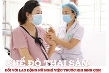 Dự sinh tháng 11 mà tháng 4 nghỉ việc thì có được hưởng thai sản?