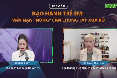 "Đừng im lặng khi nghe tiếng kêu cứu, tiếng khóc âm thầm của trẻ em"