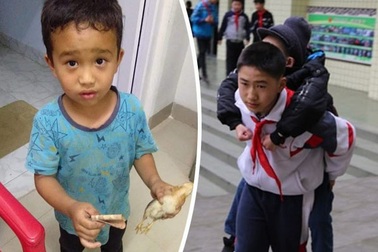 Hai bé thơ khiến người lớn tin rằng “cuộc đời không chỉ toàn chuyện xấu xa”