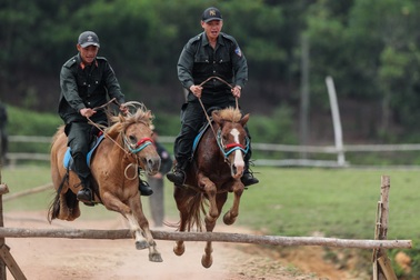 Xây dựng doanh trại Cảnh sát cơ động kỵ binh tại Ninh Bình