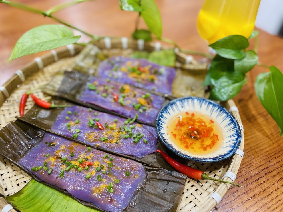 Thực đơn khoai lang tím ăn mãi không chán của nữ giáo viên khéo tay - 1 Thực đơn khoai lang tím ăn mãi không chán của nữ giáo viên khéo tay - 1