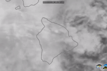 Khoảnh khắc siêu núi lửa Hawaii phun trào nhìn từ vệ tinh