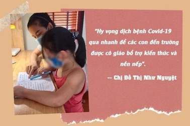 Nghỉ việc do Covid-19, người lao động thêm "đau đầu" chuyện học của con