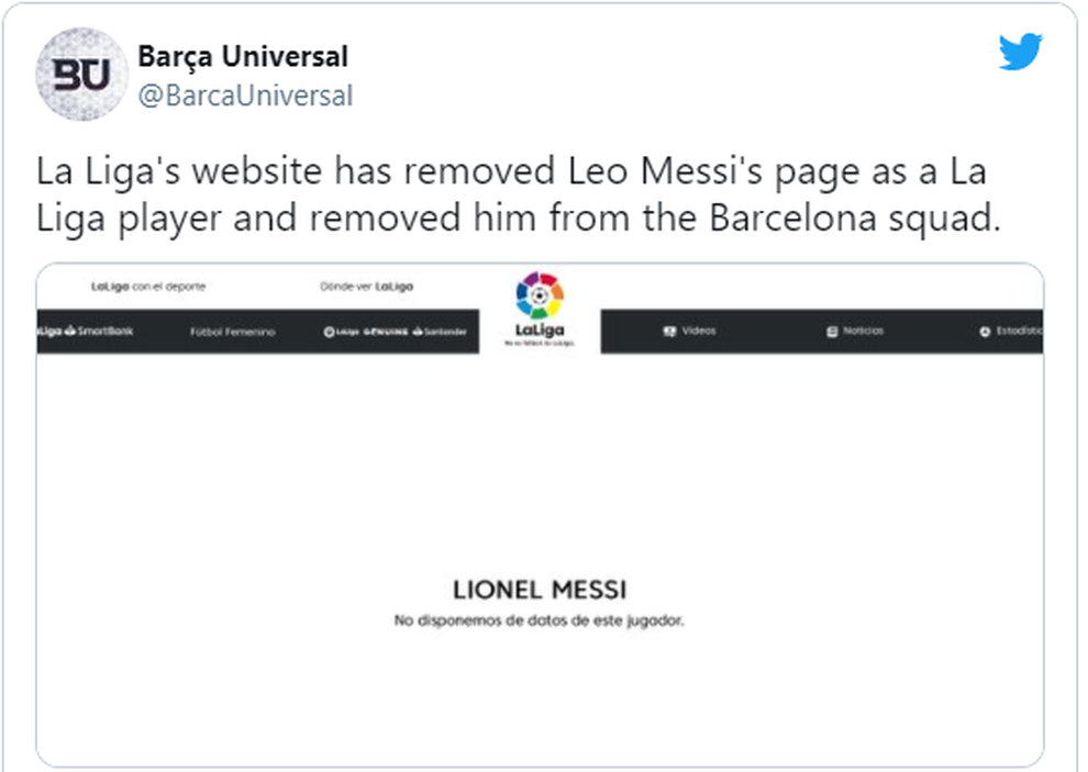 Động thái bất ngờ cho thấy Messi không còn là người của Barcelona - 1 Động thái bất ngờ cho thấy Messi không còn là người của Barcelona - 1