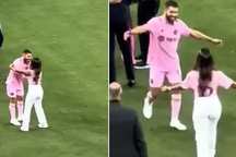 Vợ Lionel Messi ngượng chín mặt vì ôm nhầm… chồng
