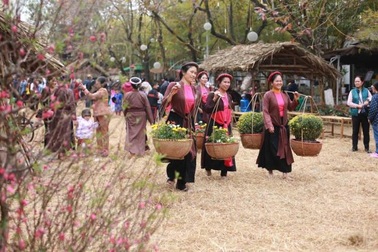 Người dân thủ đô thích thú tham quan lễ hội hoa Xuân lớn nhất miền Bắc