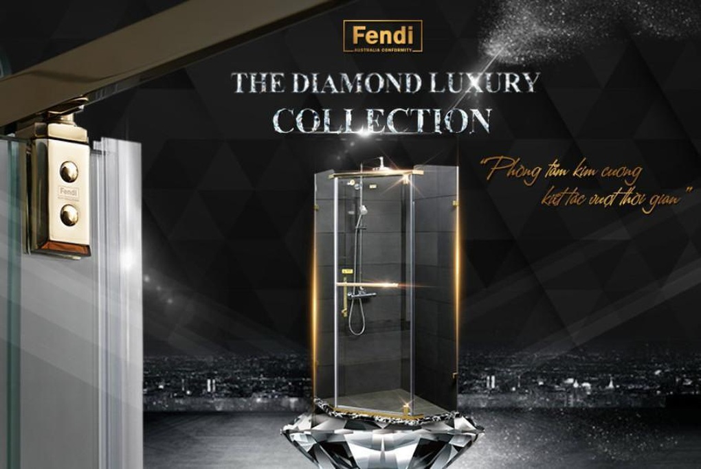 Bộ sưu tập Fendi Diamond Luxury nâng cấp phòng tắm hiện đại - 2 Bộ sưu tập Fendi Diamond Luxury nâng cấp phòng tắm hiện đại - 2