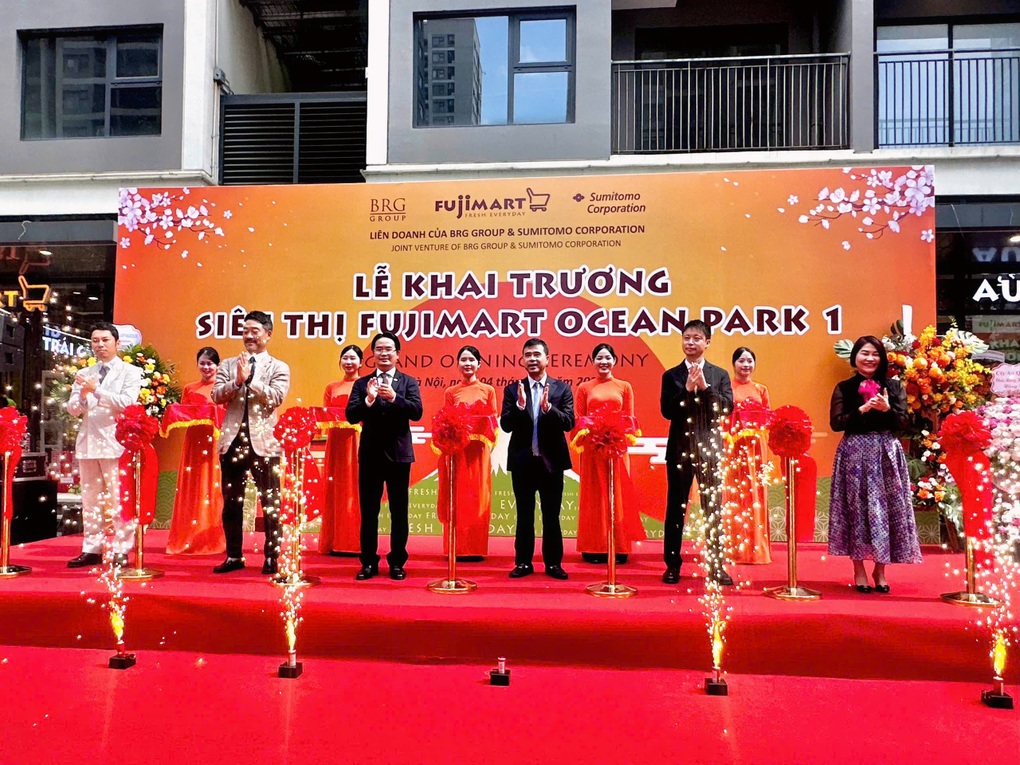Khai trương siêu thị FujiMart mới tại Vinhomes Ocean Park 1 - 1 Khai trương siêu thị FujiMart mới tại Vinhomes Ocean Park 1 - 1