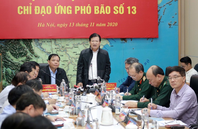 Các địa phương không được chủ quan trước cơn bão số 13 - Ảnh 1. Các địa phương không được chủ quan trước cơn bão số 13 - Ảnh 1.