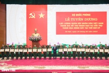 Tuyên dương đoàn quân đội tham gia cứu hộ, cứu nạn ở Thổ Nhĩ Kỳ