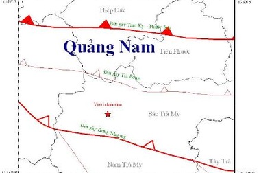 Lại xảy ra động đất 2,4 độ richter ở Sông Tranh 2