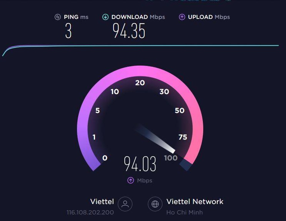 Cách kiểm tra tốc độ Internet của mạng dây và Wi-Fi tại nhà - 1 Cách kiểm tra tốc độ Internet của mạng dây và Wi-Fi tại nhà - 1