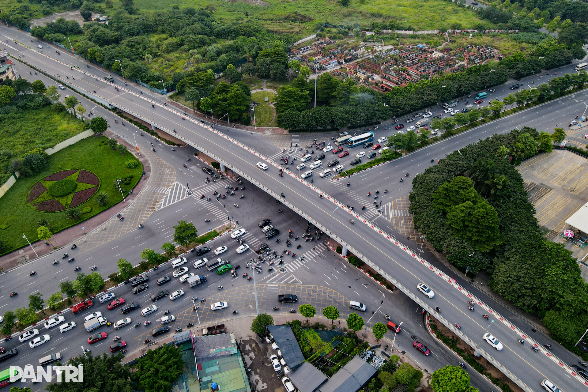 Hiện trạng nút giao dự kiến xây dựng hầm chui thứ 6 tại Hà Nội - 2