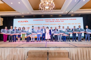 Capel dành hàng chục tỷ đồng tri ân nhân viên và khách hàng cuối năm