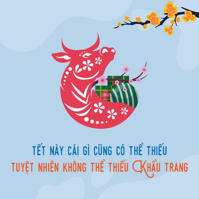 Thông điệp của Bộ Y tế: Tết khẩu trang - Tết an toàn! - Ảnh 2.