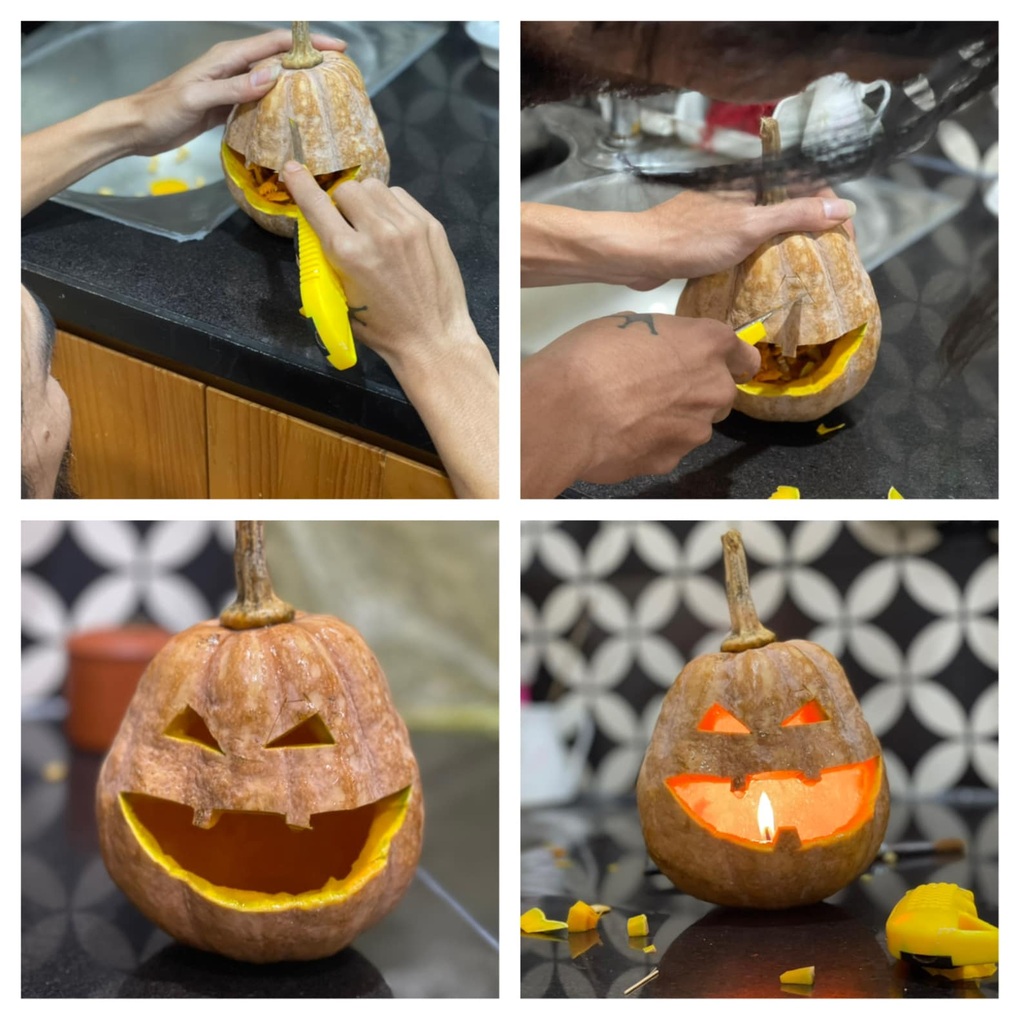 Người Việt mua bí ngô khủng, hình nộm ma quái trang trí nhà dịp Halloween - 4 Người Việt mua bí ngô khủng, hình nộm ma quái trang trí nhà dịp Halloween - 4