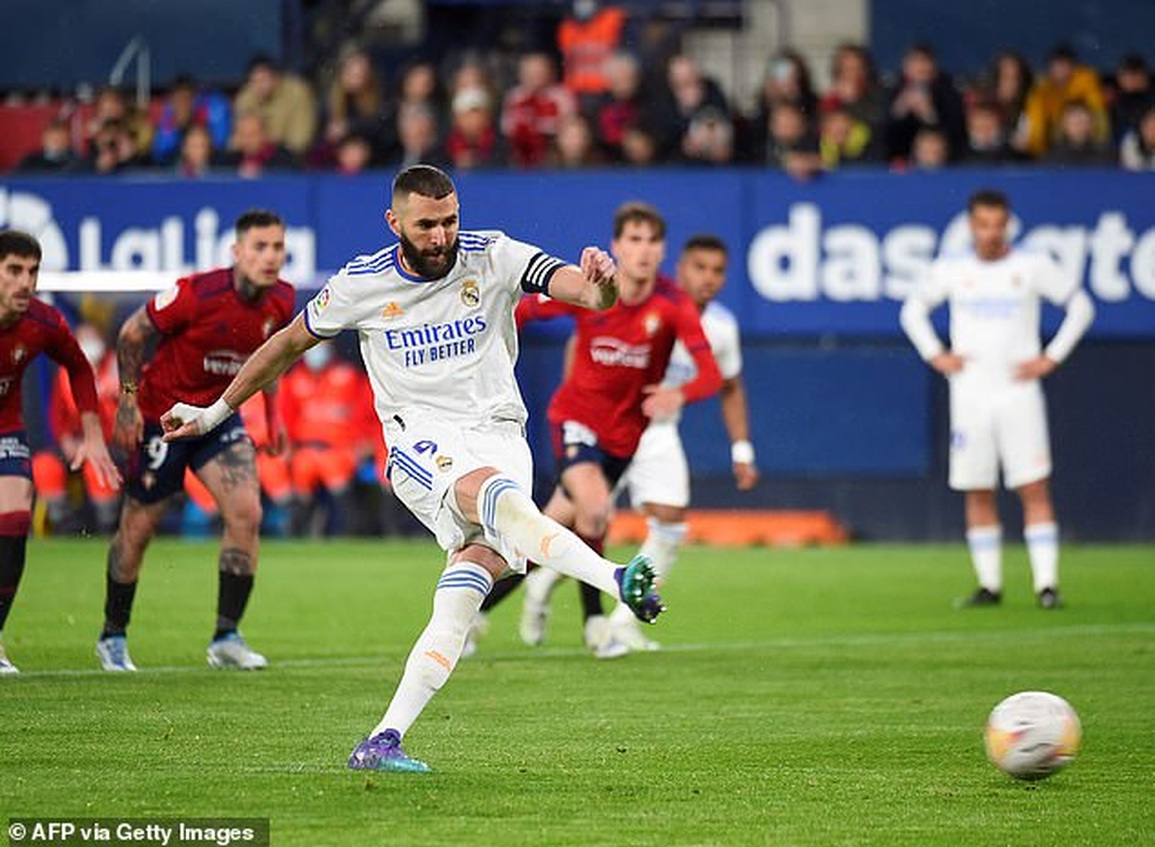 Benzema đá hỏng 2 quả phạt đền, Real Madrid vẫn giành chiến thắng - 6 Benzema đá hỏng 2 quả phạt đền, Real Madrid vẫn giành chiến thắng - 6
