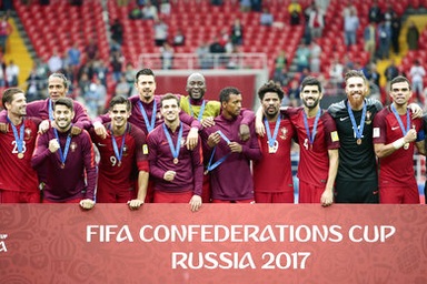 Ngược dòng thắng Mexico, Bồ Đào Nha giành HCĐ Confederations Cup