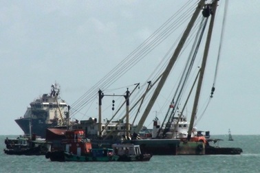 3 container của tàu Trường Hải Star vẫn "mất tích" trên biển