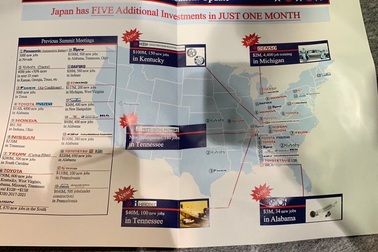 Thủ tướng Nhật Bản “đánh trúng” tâm lý của ông Trump bằng bản đồ đặc biệt