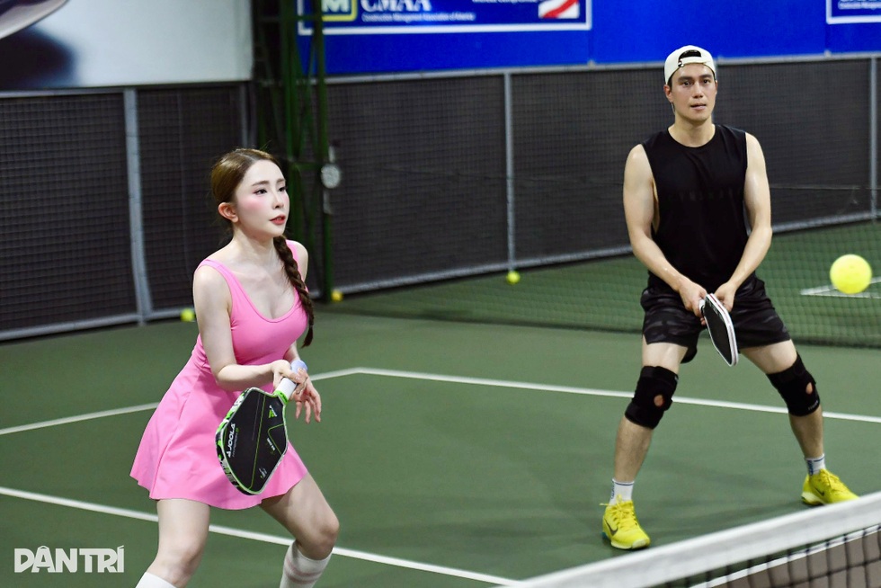 Diễn viên Quỳnh Nga nói điều đặc biệt trước giải pickleball của báo Dân trí - 6 Diễn viên Quỳnh Nga nói điều đặc biệt trước giải pickleball của báo Dân trí - 6