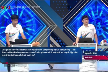 Anh Đức đấu trí căng thẳng để giành vé vào chơi chung kết Olympia