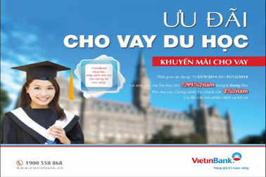 VietinBank ưu đãi cho vay du học: Lãi suất chỉ từ 7,99%/năm