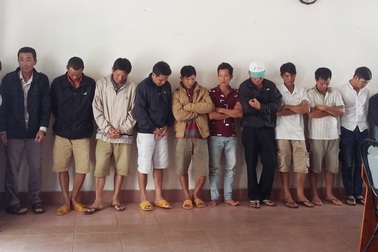 Đột kích tụ điểm đá gà ăn tiền, con bạc chạy tán loạn