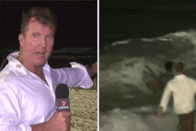 Phóng viên truyền hình giải cứu người bị đuối nước khi đang lên sóng