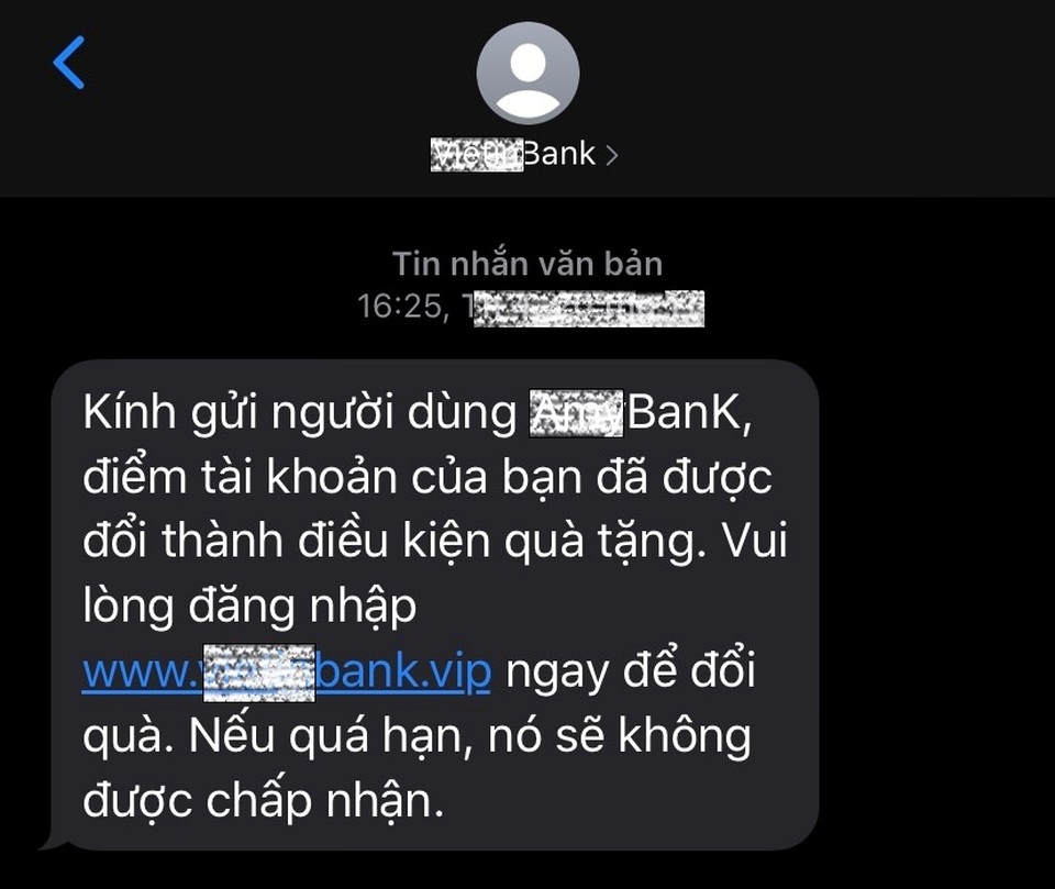 Bộ Công an cảnh báo thủ đoạn giả danh tin nhắn của ngân hàng để lừa đảo - 2 Bộ Công an cảnh báo thủ đoạn giả danh tin nhắn của ngân hàng để lừa đảo - 2