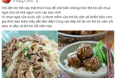 Hai vợ chồng “hô biến” thịt heo thành bò viên