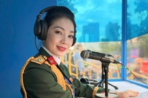 Nữ thuyết minh kể chuyện bị ốm, phải thi tuyển gắt gao ở lễ diễu binh