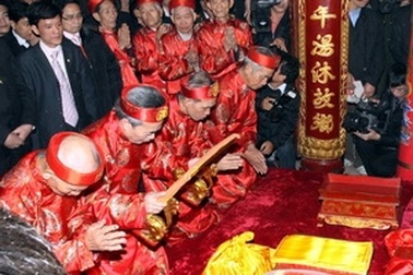 Dự kiến sẽ phát ấn Đền Trần đến hết tháng Giêng