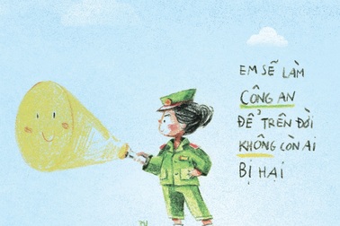 Nét vẽ kể những câu chuyện về ước mơ của trẻ nhỏ