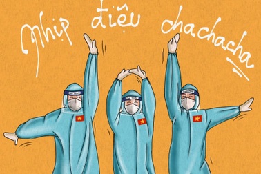 Điệu nhảy hài hước, đáng yêu của ba tình nguyện viên gây "bão" mạng