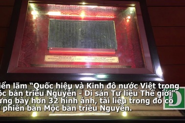Quốc hiệu và kinh đô nước Việt trong mộc bản Triều Nguyễn
