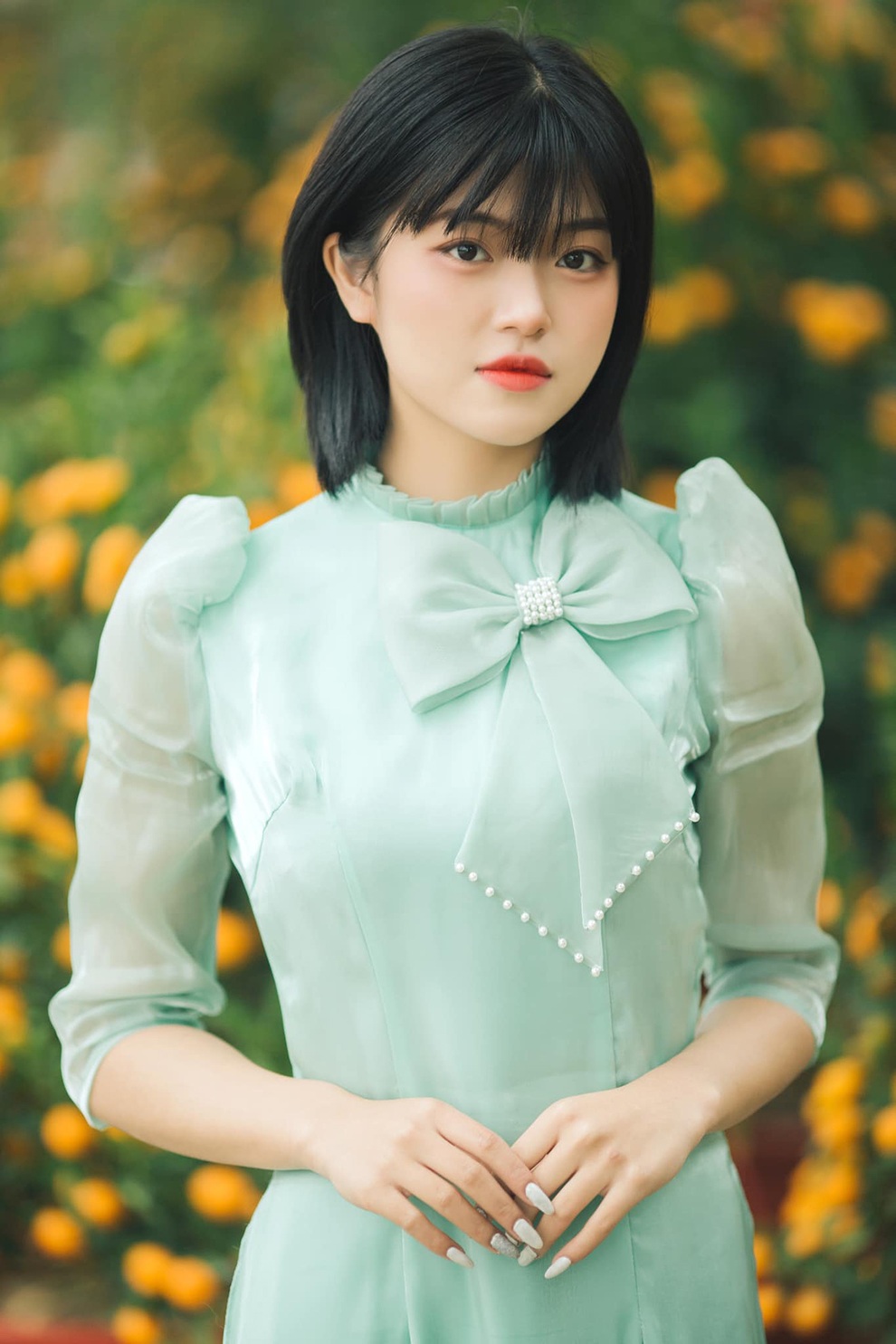 Hot girl ảnh thẻ dân tộc Giáy ngày càng xinh đẹp sau một năm nổi tiếng - 2 Hot girl ảnh thẻ dân tộc Giáy ngày càng xinh đẹp sau một năm nổi tiếng - 2