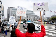 Taxi Uber lận đận tìm chỗ đứng trên thế giới
