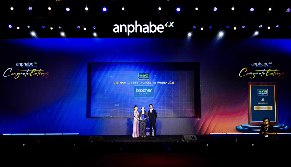 Brother International (Việt Nam) tiếp tục vào “Top 100 nơi làm việc tốt nhất” - 1