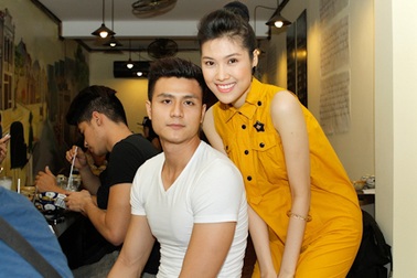 Vĩnh Thuỵ công khai tình cảm với Thu Hằng